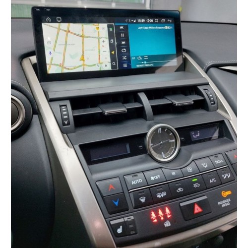 Штатная магнитола 8/128 ГБ RDL-LEX-NX-17 Low для Lexus NX 2014-2017 (вместо штатного 8" экрана) на Android 10.0