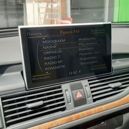 Штатная магнитола 8/128 ГБ RDL-1601 NEW для Audi A6 2012-2015 (взамен штатного 8