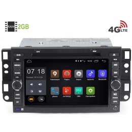 Штатная магнитола LeTrun 1945 Chevrolet Aveo I 2006-2011, Captiva I 2006-2011, Epica I 2006-2012 Android 6.0.1 (4G LTE 2GB)