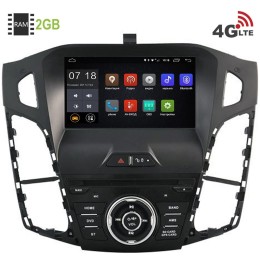 Штатная магнитола LeTrun 1947 Ford Focus III 2011-2016 Android 6.0.1 (4G LTE 2GB)