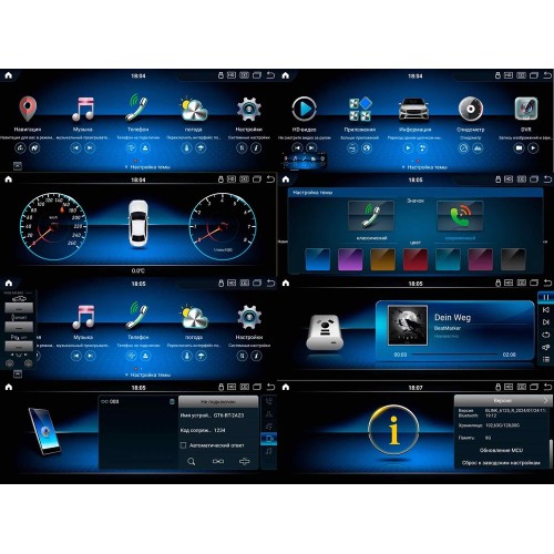 CarMedia MKD-BC009·07-10-C-6128-N40 для Mercedes C class , CLK W204 2007-2010 NTG 4.0 на Android 11.0
