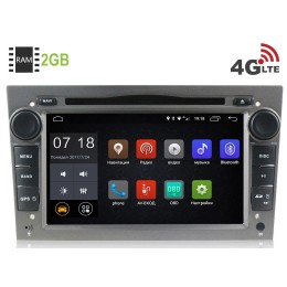 Штатная магнитола LeTrun 1981 Opel Astra, Vectra, Zafira, Corsa (серый) Android 6.0.1 (4G LTE 2GB)