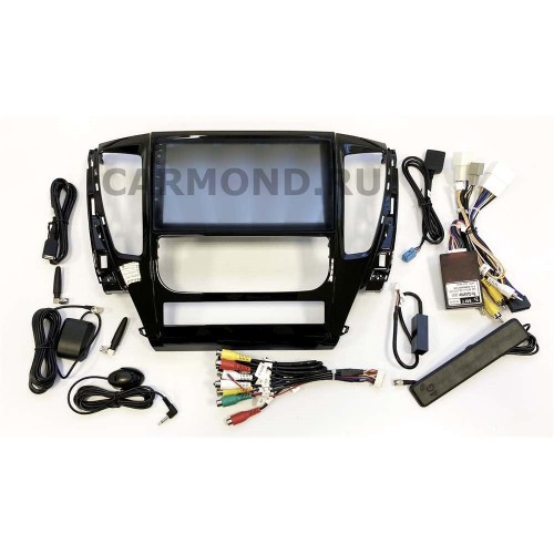 Магнитола Farcar XH1181R (S400) с DSP + 4G (6/128 ГБ) для Mitsubishi Pajero Sport III 2015-2021 на Android 10.0