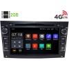 Штатная магнитола LeTrun 1961 Opel Astra, Vectra, Zafira, Corsa (черный) Android 6.0.1 (4G LTE 2GB)