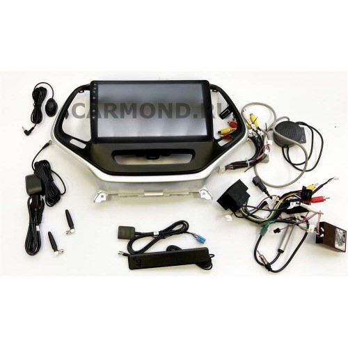 Магнитола Farcar XH608R (S400) (6/128ГБ) для Jeep Cherokee IV (WK2) 2013-2017 на Android 10.0