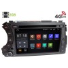 Штатная магнитола LeTrun 1557 Ssangyong Actyon, Kyron Android 6.0.1 (4G LTE 2GB)