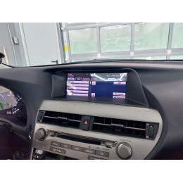 Монитор Штатная магнитола 8/128 ГБ RDL-LEX-RX 10,25 High для Lexus RX 2013-2014 (для комплектаций с заводской навигацией) на Android 13.0