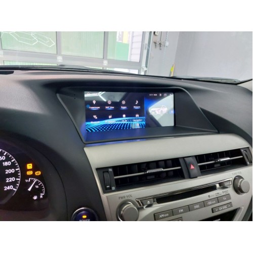 Монитор Штатная магнитола 8/128 ГБ RDL-LEX-RX 10,25 High для Lexus RX 2013-2014 (для комплектаций с заводской навигацией) на Android 13.0