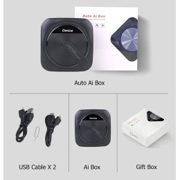 Carmedia USB интерфейс Android и Carplay, 8Gb, 128Gb, Ownice (OL-AI-A5HS)