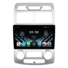 Штатная магнитола Farcar DX3313M для Kia Sportage 2 KM 2004-2008 климат на Android 13.0
