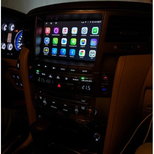 Штатная магнитола CarMedia ZH-L9001 для Lexus LX III 570 2007-2015 на Android 12.0