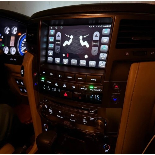 Штатная магнитола CarMedia ZH-L9001 для Lexus LX III 570 2007-2015 на Android 12.0