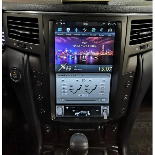 Магнитола Тесла CarMedia ZF-1819-GE Tesla-Style для Lexus LX 570 2007-2015 на Android 13.0