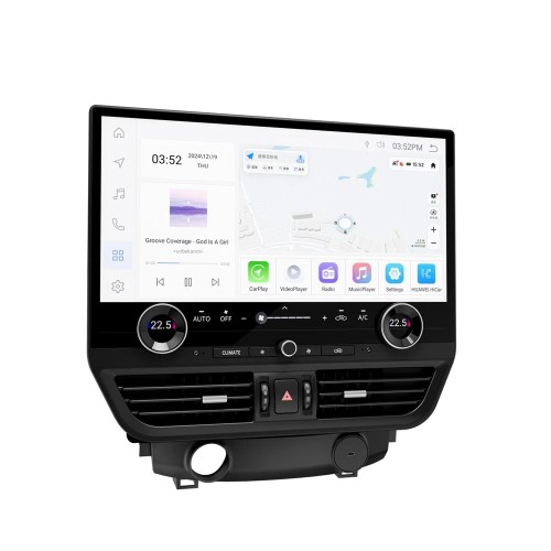Магнитола Тесла CarMedia ZF-3037-GE Tesla-Style для Lexus LX 570 2007-2015 на Android 13.0