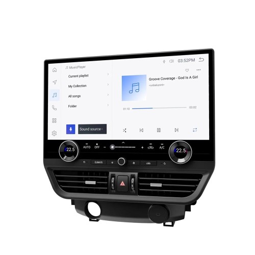 Магнитола Тесла CarMedia ZF-3037-GE Tesla-Style для Lexus LX 570 2007-2015 на Android 13.0