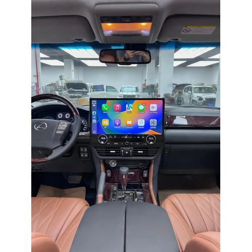 Магнитола Тесла CarMedia ZF-3037-GE Tesla-Style для Lexus LX 570 2007-2015 на Android 13.0