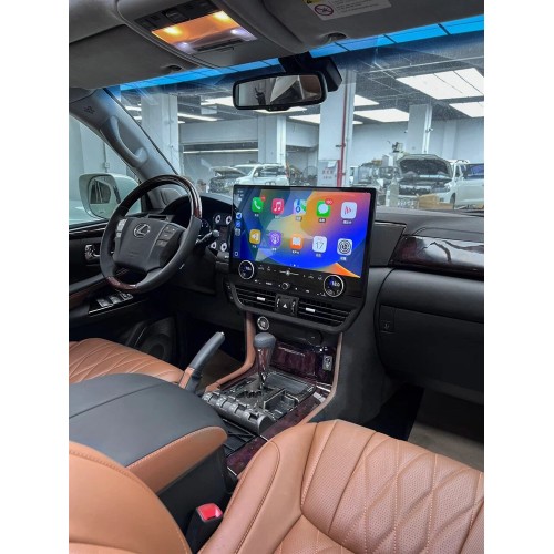 Магнитола Тесла CarMedia ZF-3037-GE Tesla-Style для Lexus LX 570 2007-2015 на Android 13.0