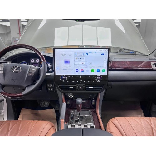 Магнитола Тесла CarMedia ZF-3037-GE Tesla-Style для Lexus LX 570 2007-2015 на Android 13.0