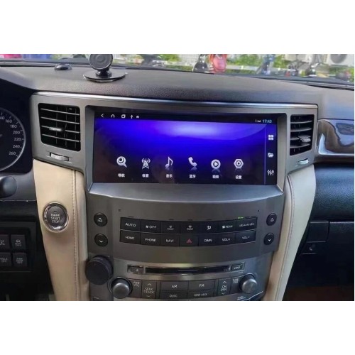 Штатная магнитола CarMedia KP-L1209 для Lexus LX III 570 2007-2015 на Android 12.0