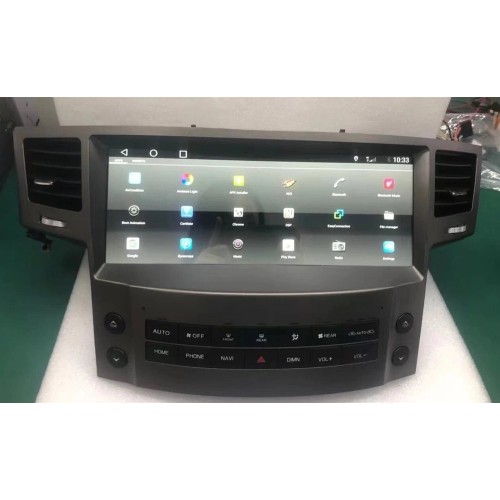 Штатная магнитола CarMedia KP-L1209 для Lexus LX III 570 2007-2015 на Android 12.0