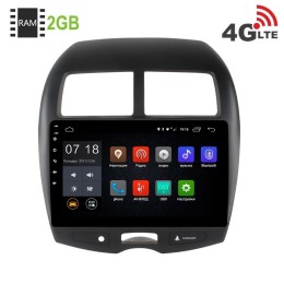 Штатная магнитола LeTrun 1884 Peugeot 4008 Android 6.0.1 10 дюймов (4G LTE 2GB)