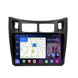 Магнитола Farcar GX3022M (S500 PLUS) (6/128 ГБ) для Toyota Yaris, Vitz, Platz 2005-2012 черная (экран 2K) на Android 14.0