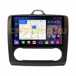 Магнитола Farcar GX004/3283M (S500 PLUS) (6/128 ГБ) для Ford Focus, Mondeo, C-Max, Galaxy (климат) (экран 2K) черная на Android 14.0