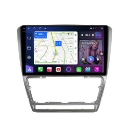 Магнитола Farcar GX005M (S500 PLUS) (6/128 ГБ) для Skoda Octavia II (A5) 2004-2013 серебро (экран 2K) на Android 14.0
