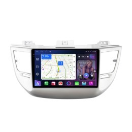 Магнитола Farcar GX546M (S500 PLUS) (6/128 ГБ) для Hyundai Tucson III 2015-2018 (экран 2K) на Android 14.0