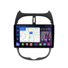 Магнитола Farcar GX778M (S500 PLUS) (6/128 ГБ) для Peugeot 206 1998-2012 (экран 2K) на Android 14.0