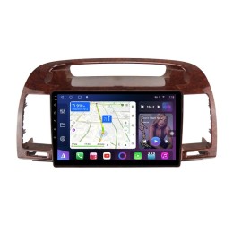 Магнитола Farcar BM3020M (S500 PLUS) для Toyota Camry V30 2001-2006 дерево на Android 12.0