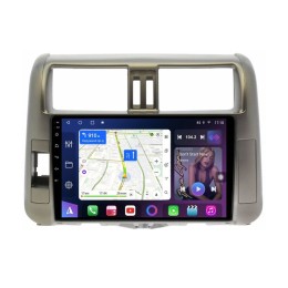 Магнитола Farcar TM065M (S500 PLUS) для Toyota Land Cruiser Prado 150 2009-2013 (цвет бронза) на Android 12.0