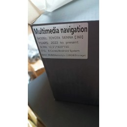 CarMedia HP-T1218 для Toyota Sienna 2022+ на Android 12.0
