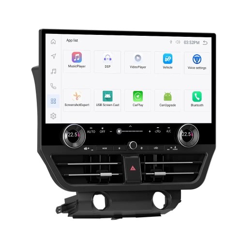 Магнитола Тесла CarMedia ZF-3038H-GE Tesla-Style для Toyota Land Cruiser 200 2007-2015 top на Android 13.0