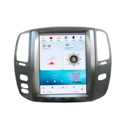 CarMedia ZF-1301-GE Tesla-Style для Toyota Land Cruiser 100 2002-2008 на Android 13.0