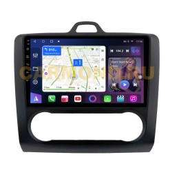 Магнитола Farcar TM004/3283M (S500 PLUS) для Ford Focus, Mondeo, C-Max, Galaxy (климат) черная на Android 13.0
