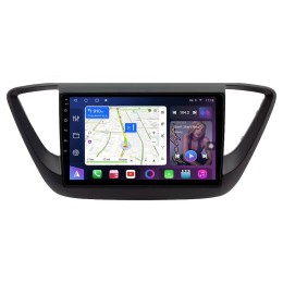 Магнитола Farcar XL766M (S500 PLUS) (6/128ГБ) для Hyundai Solaris II 2017-2020 черная на Android 13.0