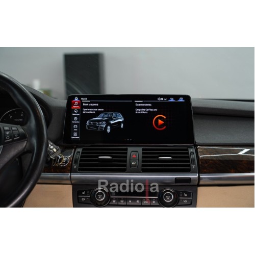 Штатная магнитола 8/128 ГБ RDL-1215 L для BMW X5 (E70), X6 (E71) 2006-2010 CСC на Android 13.0