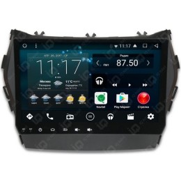 IQ NAVI T54-1607C Hyundai Santa Fe III 2012-2017 на Android 6.0.1 Quad-Core (4 ядра) 9 дюймов;
