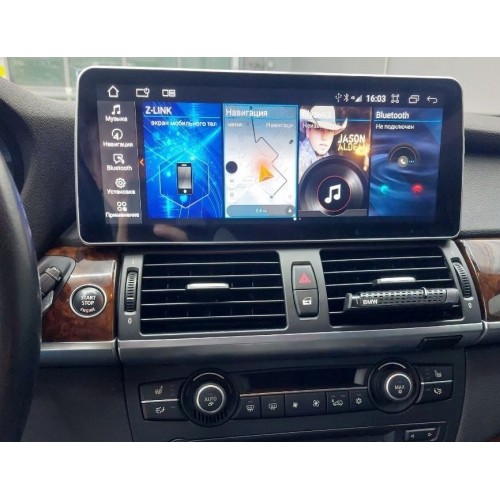 Штатная магнитола 8/128 ГБ RDL-1225 L для BMW X5/X6 (E70/E71) 2009-2014 CIC на Android 13.0