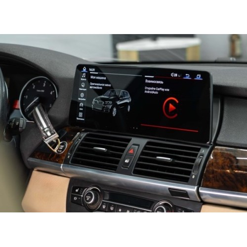 Штатная магнитола 8/128 ГБ RDL-1225 L для BMW X5/X6 (E70/E71) 2009-2014 CIC на Android 13.0