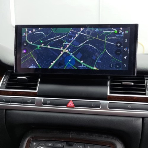 Штатная магнитола 8/128 ГБ RDL-1283-1 для Audi A8 2008-2010 на Android 14.0