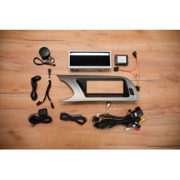 Штатная магнитола 8/128 ГБ RDL-9607 2G MMI для Audi A4 2007-2012 на Android 13.0