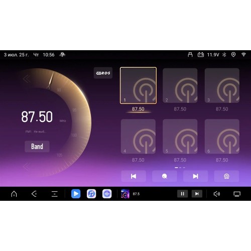 Штатная магнитола CarMedia OL-1573-PH-1010-6128-2K-TS20 (экран 2K) для Mitsubishi Outlander III 2019-2024 на Android 13.0