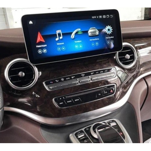 Штатная магнитола 8/128 ГБ DL-7715 L для Mercedes-Benz V-класс (W447) 2014-2019 NTG 5.0/5.1 на Android 13.0