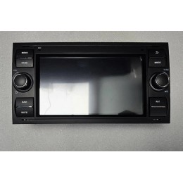 Автомагнитола CarMedia MKD-7031B-A7 для Ford Focus 2 2005-2007, Transit 2006-2015, C-Max 2003-2010, Fusion 2005-2012 (230х120мм) черная на Android 14.0