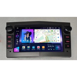 Автомагнитола CarMedia MKD-7132G-A7 для Opel Astra H, Zafira, Vectra, Corsa (темно-серый) на Android 14.0