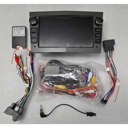 Автомагнитола CarMedia MKD-7132G-A7 для Opel Astra H, Zafira, Vectra, Corsa (темно-серый) на Android 14.0