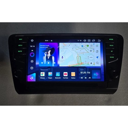 Автомагнитола CarMedia MKD-8035-A7 для Skoda Octavia III (A7) 2013-2018 на Android 14.0