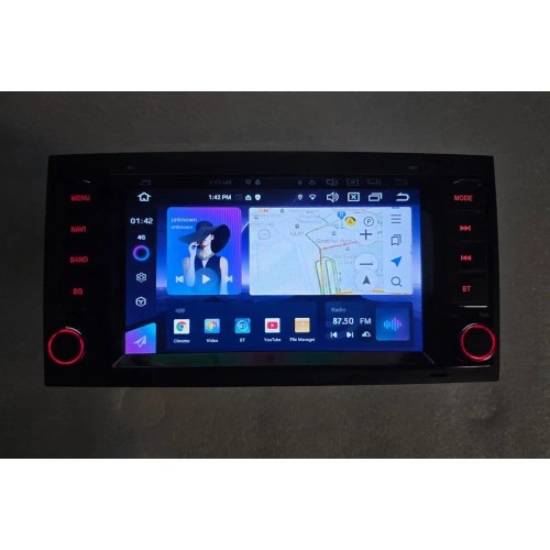 Автомагнитола CarMedia MKD-7094-A7 для Volkswagen Touareg 2002-2010, T5 Caravelle/Transporter 2003-2009, Multivan 2003-2015 на Android 14.0